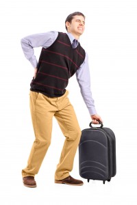traveling with back pain