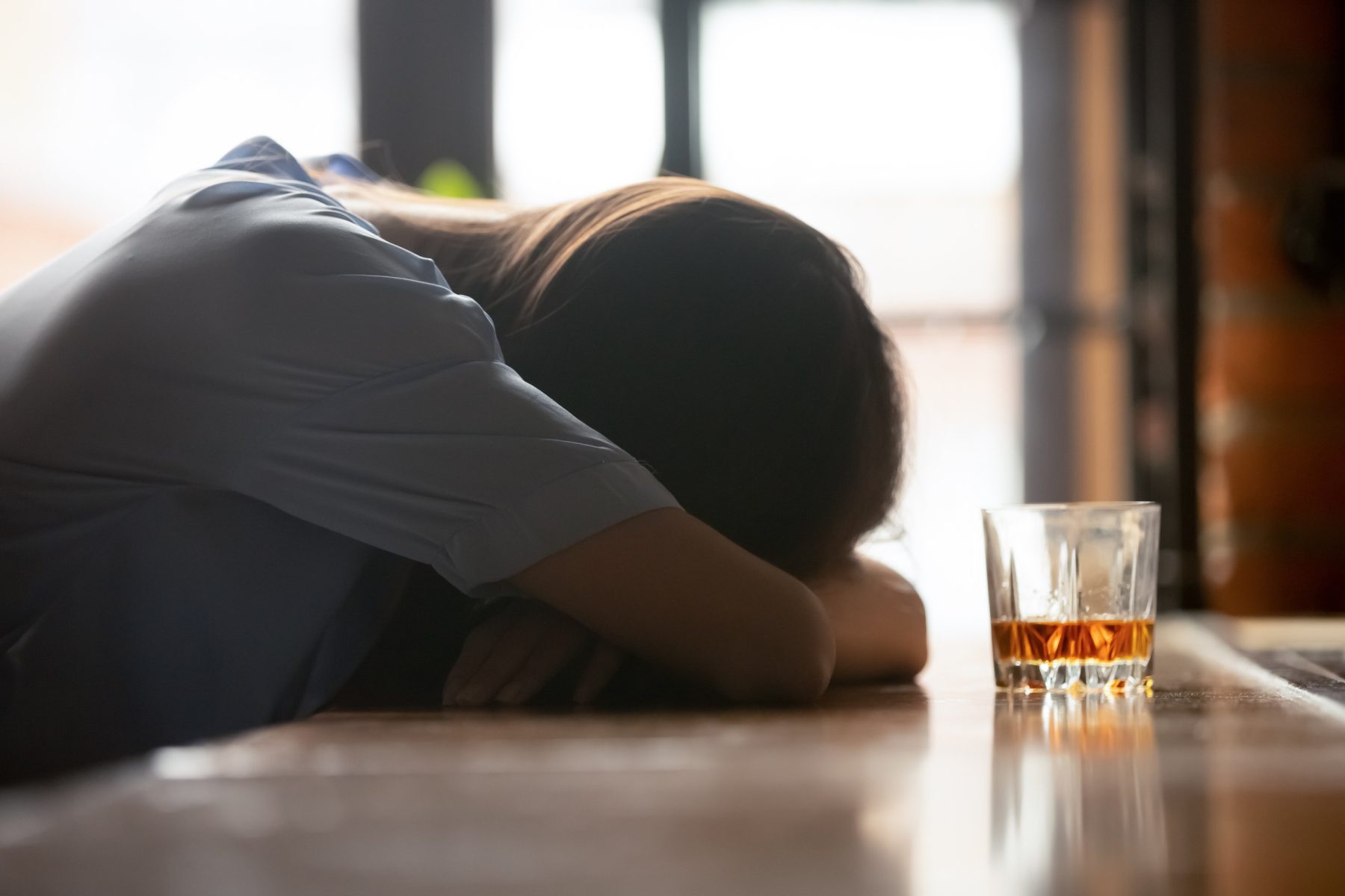 Alcohol back pain